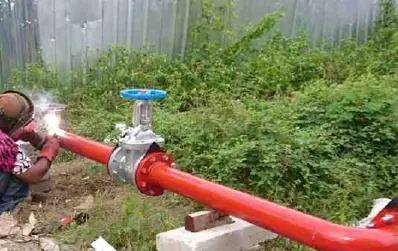 Proyek Pipa Hydrant
